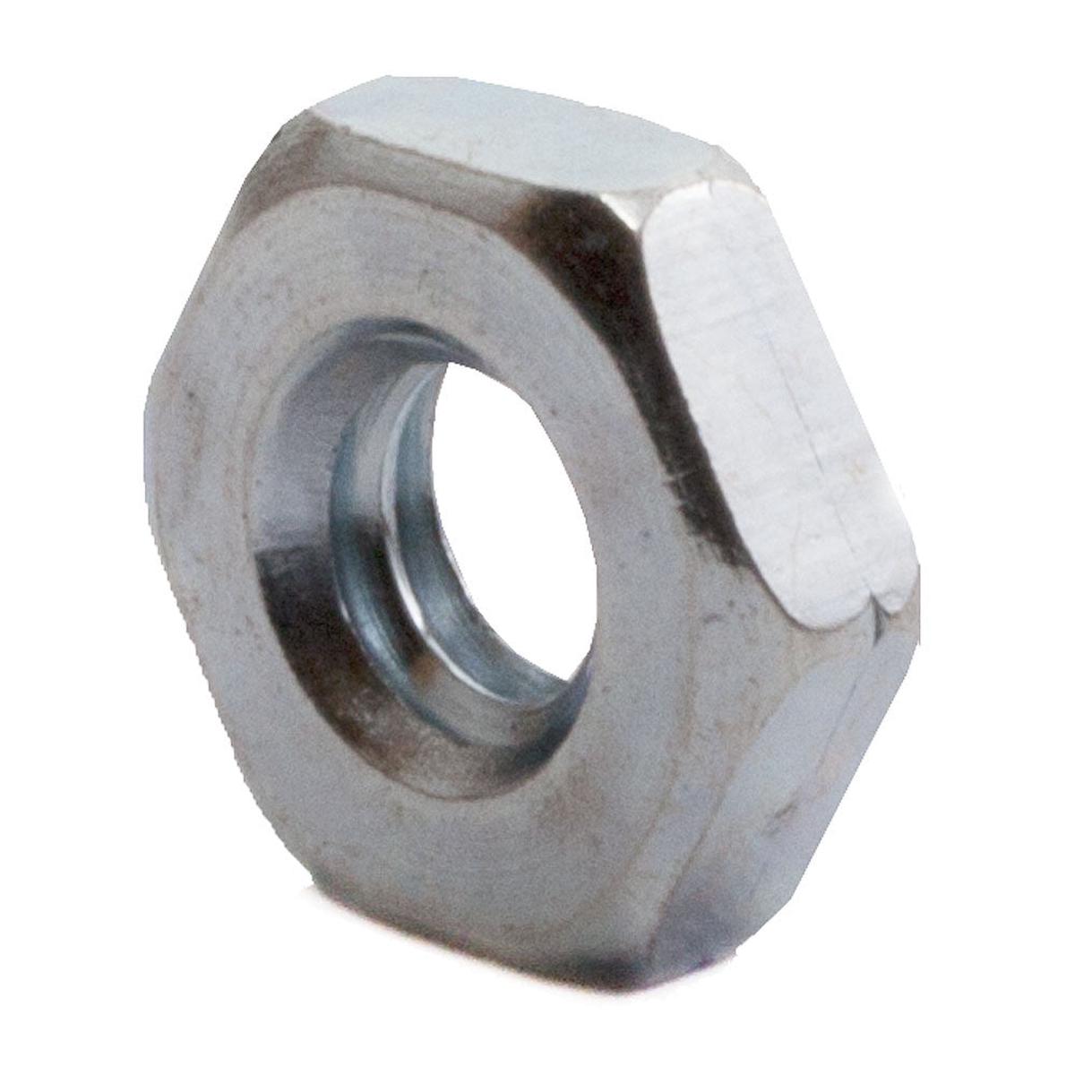1-72 Hex Machine Screw Nut Zinc Plated