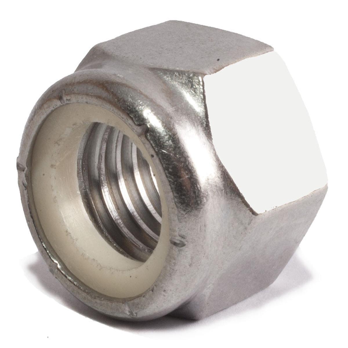1-8 Nylon Insert Locknut 18-8 SS