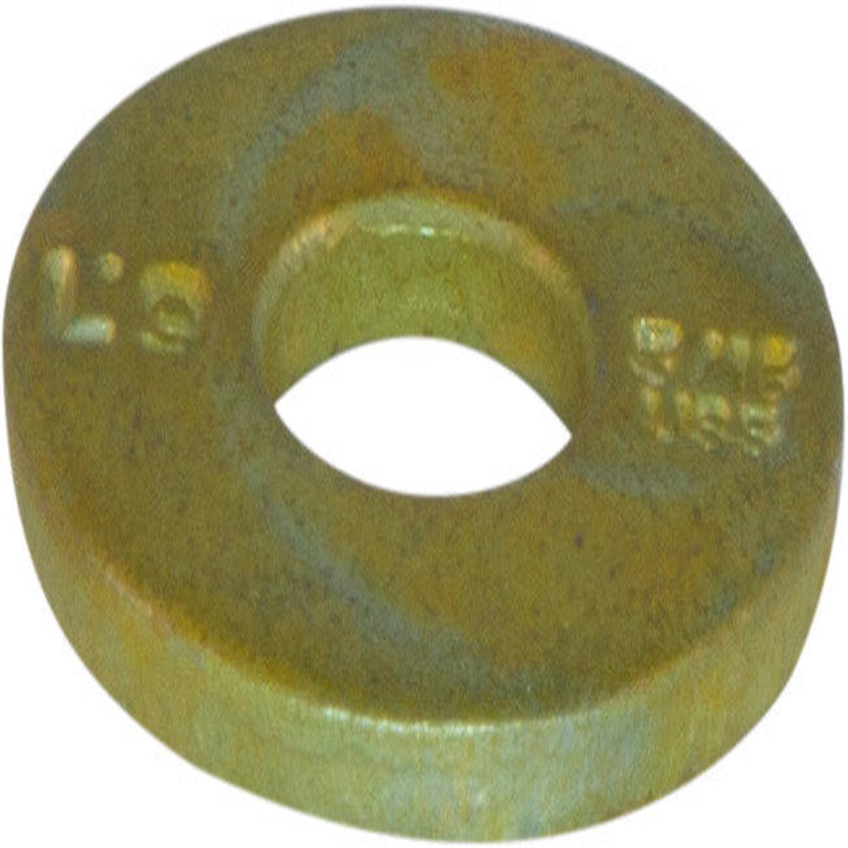 1 L9 USS Tension Flatwasher Yellow Zinc Plated Domestic USA (300)