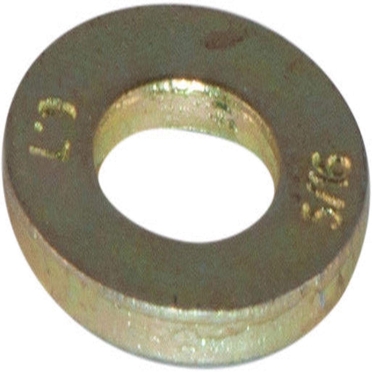 1 1/2 L9 SAE Tension Flatwasher Yellow Zinc Plated Domestic USA (10)