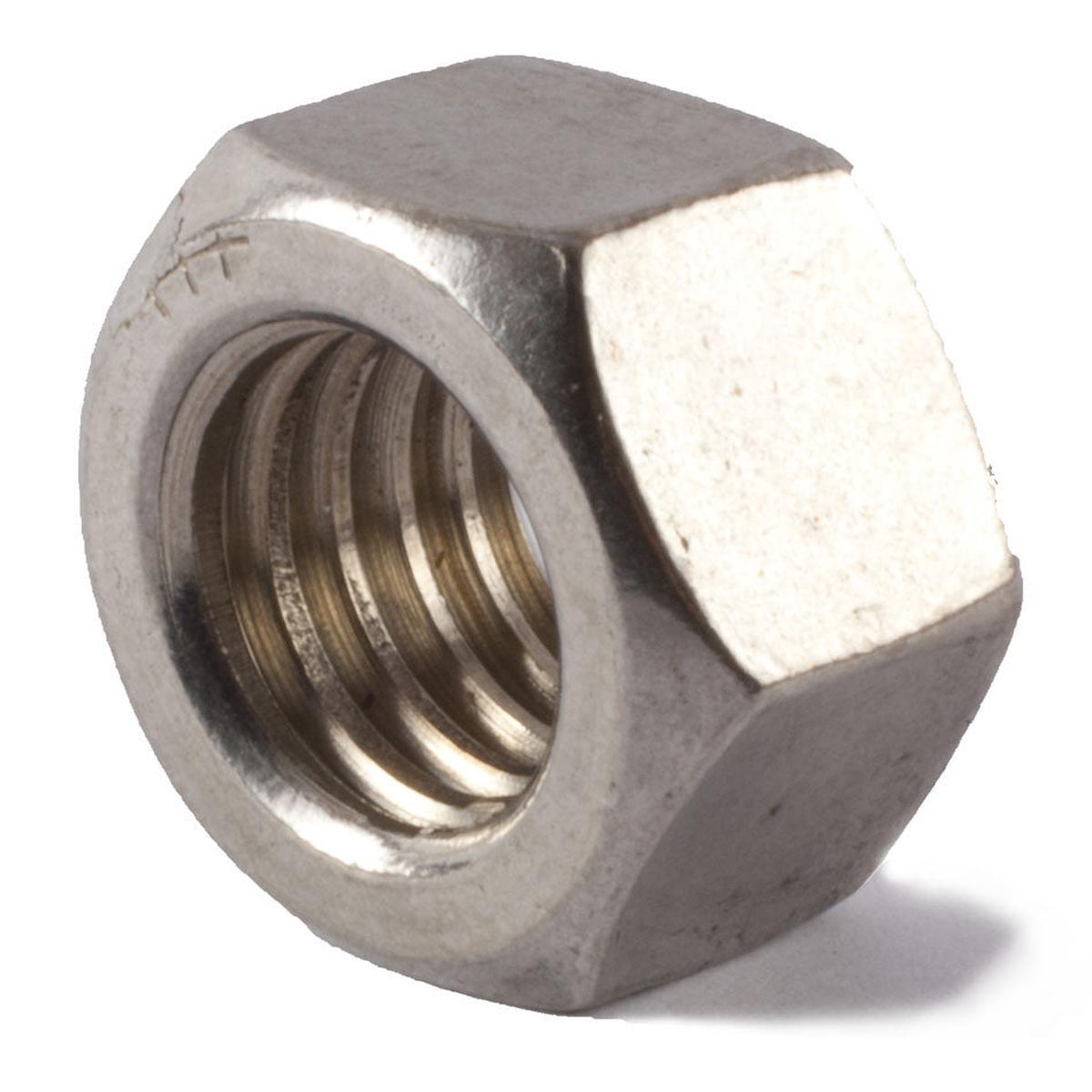 1 1/8-7 Finished Hex Nut SS 18-8 (A2)