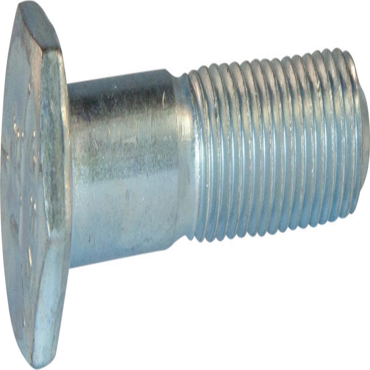 1-14 x 5 1/2 Grade 5 Hex Cap Screw Zinc Plated Domestic USA (25)