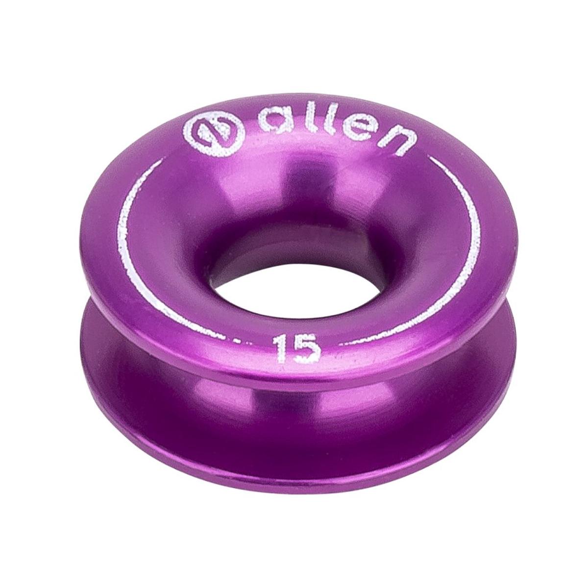 Allen A..87-15 Aluminium Thimble 15mm x 6mm - Thimble 15mm x 6mm (PURPLE)
