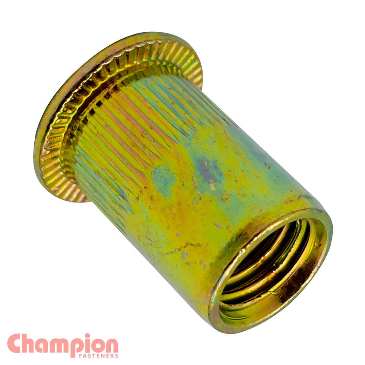 Champion - Rivet Nuts Inserts Steel M5 x 0.8mm | SRN5