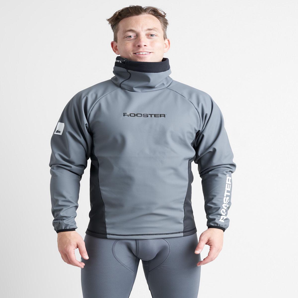 Classic Aquafleece Top (Deaf Sailing Custom Printed) - Grey | 2X-Large