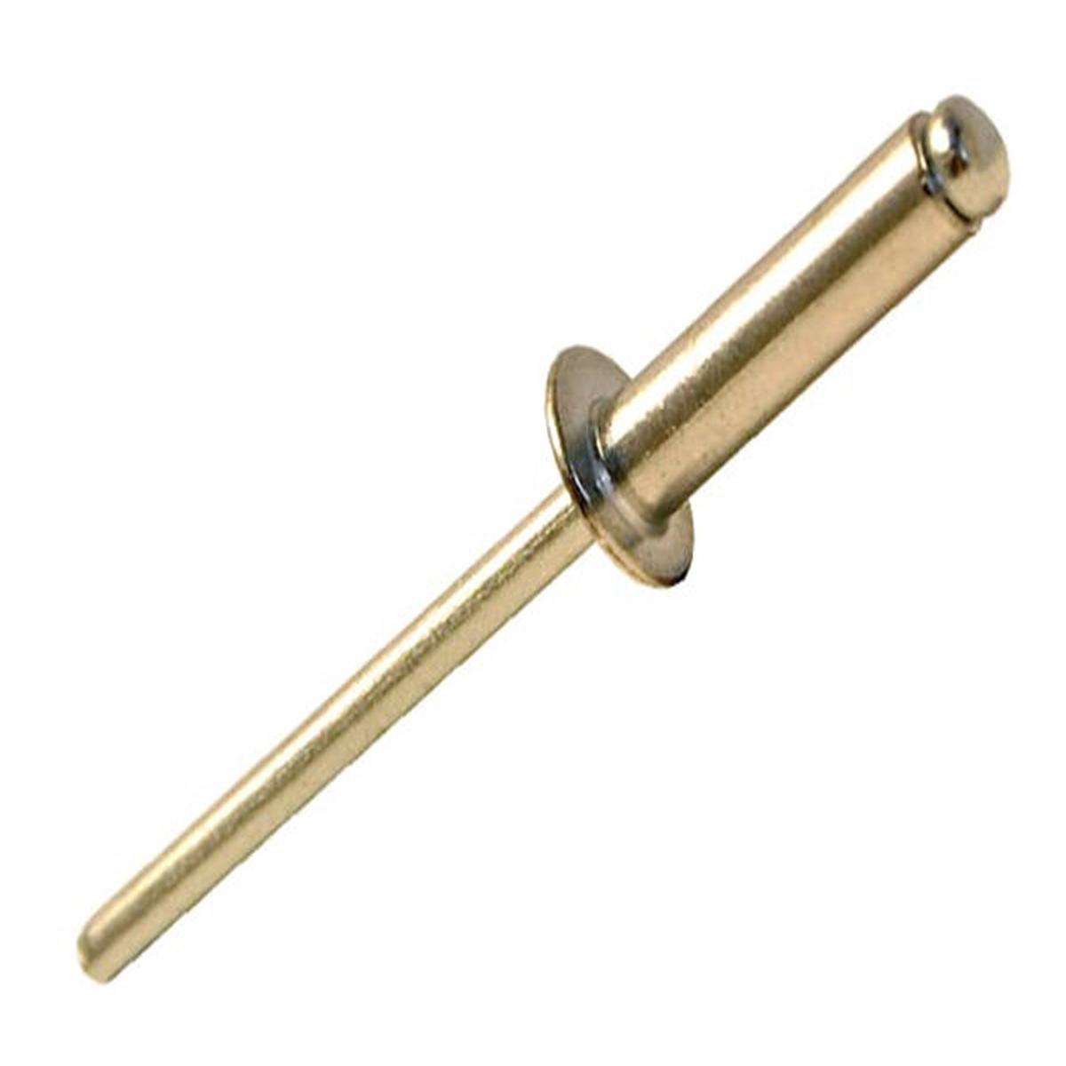 ForgeFix Aluminium Rivets 3.2 x 8mm Bag of 100