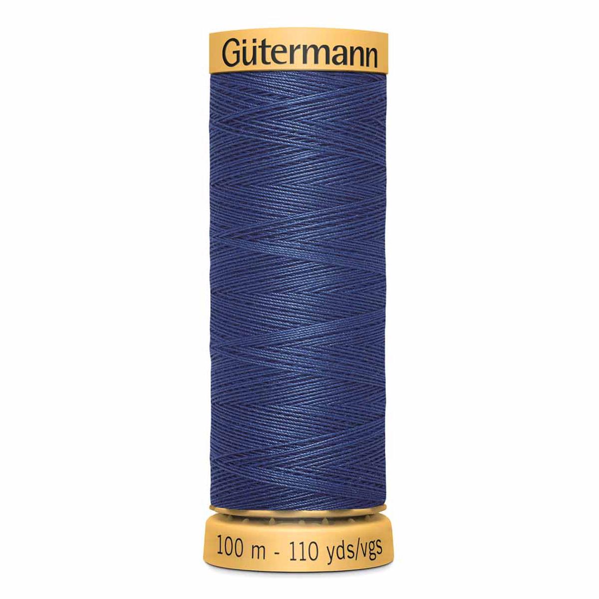 GTERMANN 100% Cotton Thread - 100m (39 Colours) - Bright Navy