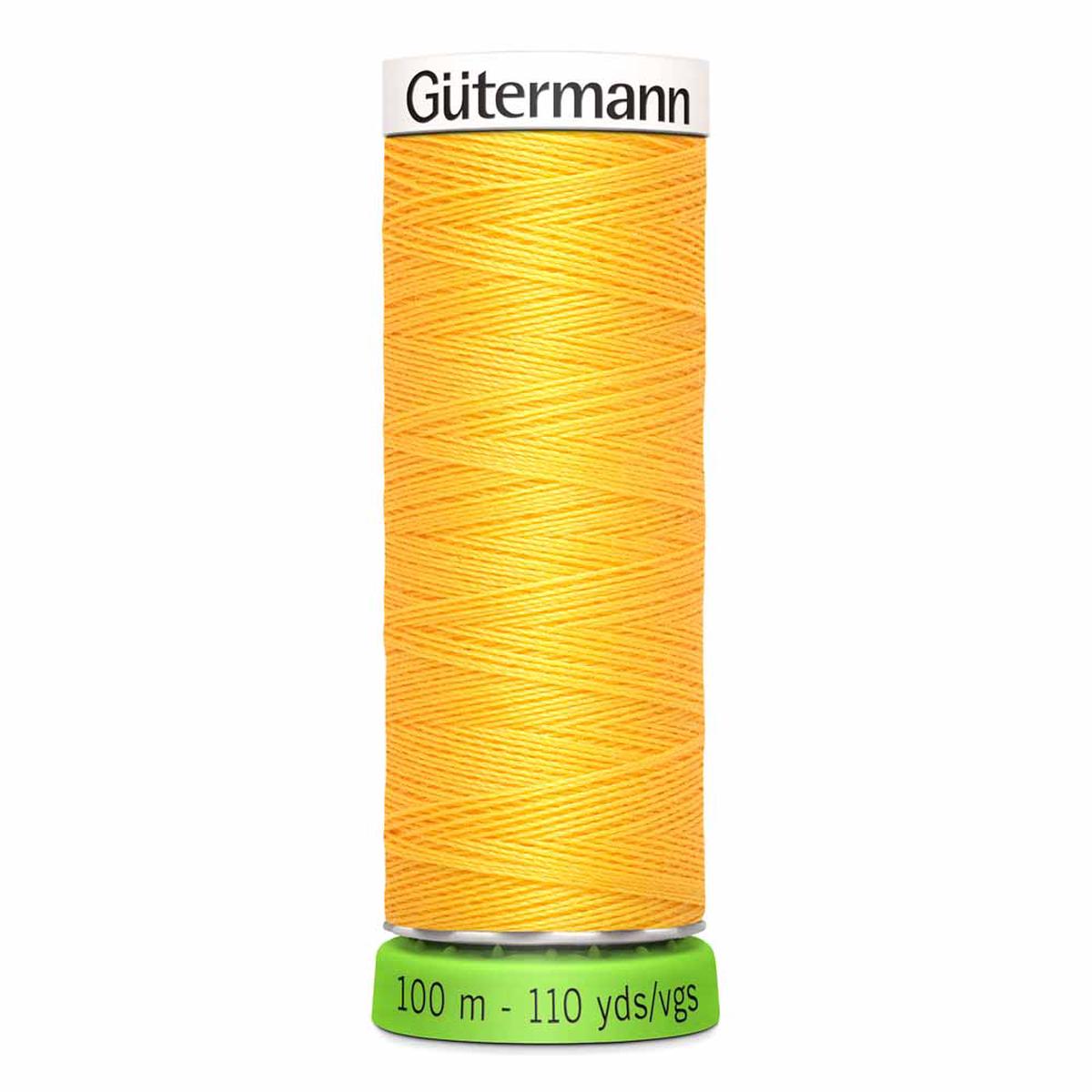 GTERMANN Sew-all rPet 100% Recycled Thread - 100m (36 Colours) - Golden Yellow