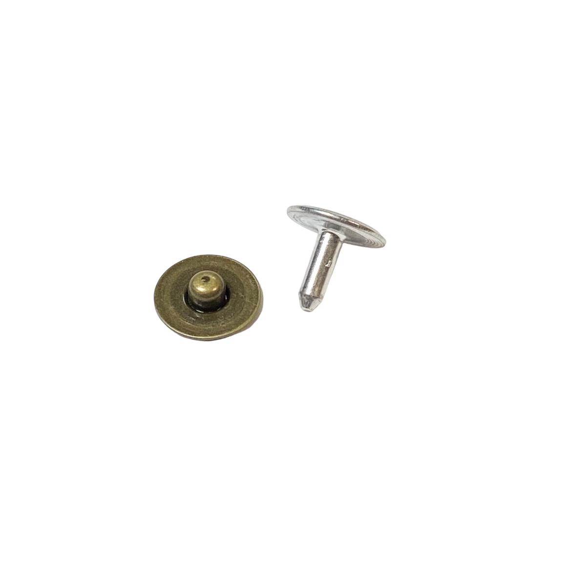 Jean Rivets (10 sets) - Antique Brass