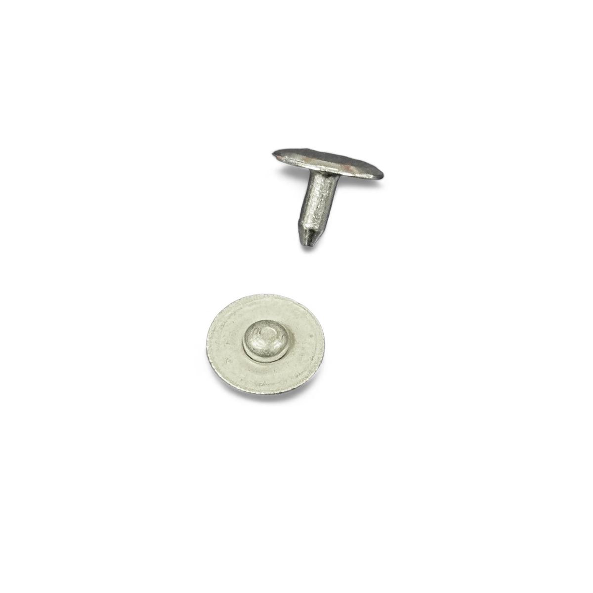 Jean Rivets (10 sets) - Frosted Nickel
