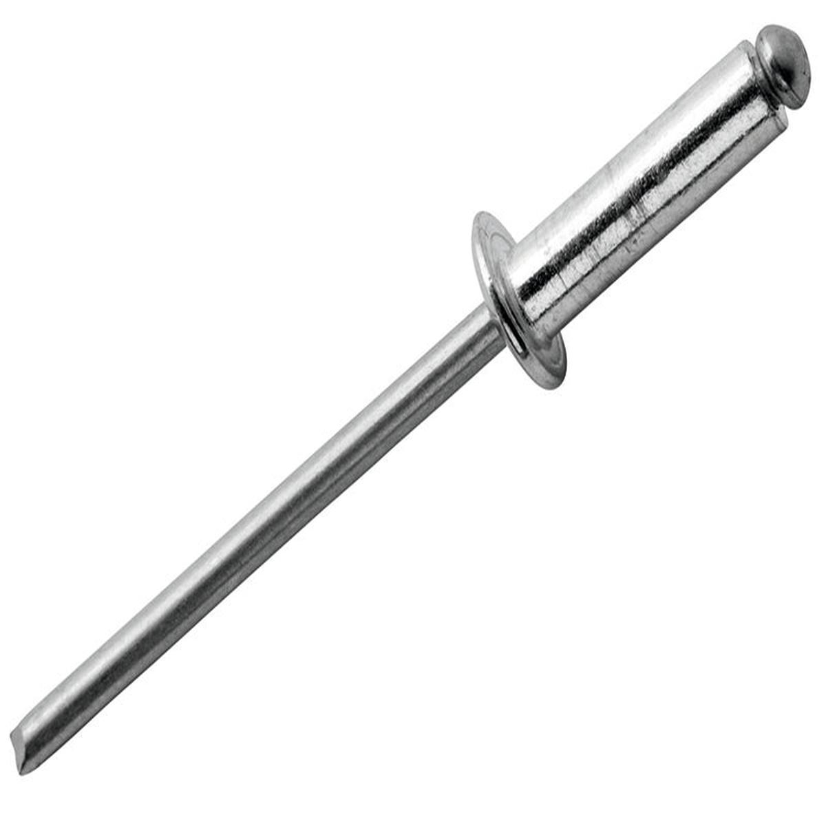 Rapid  Standard Aluminium Rivets 4.8 x 10mm Bag of 100