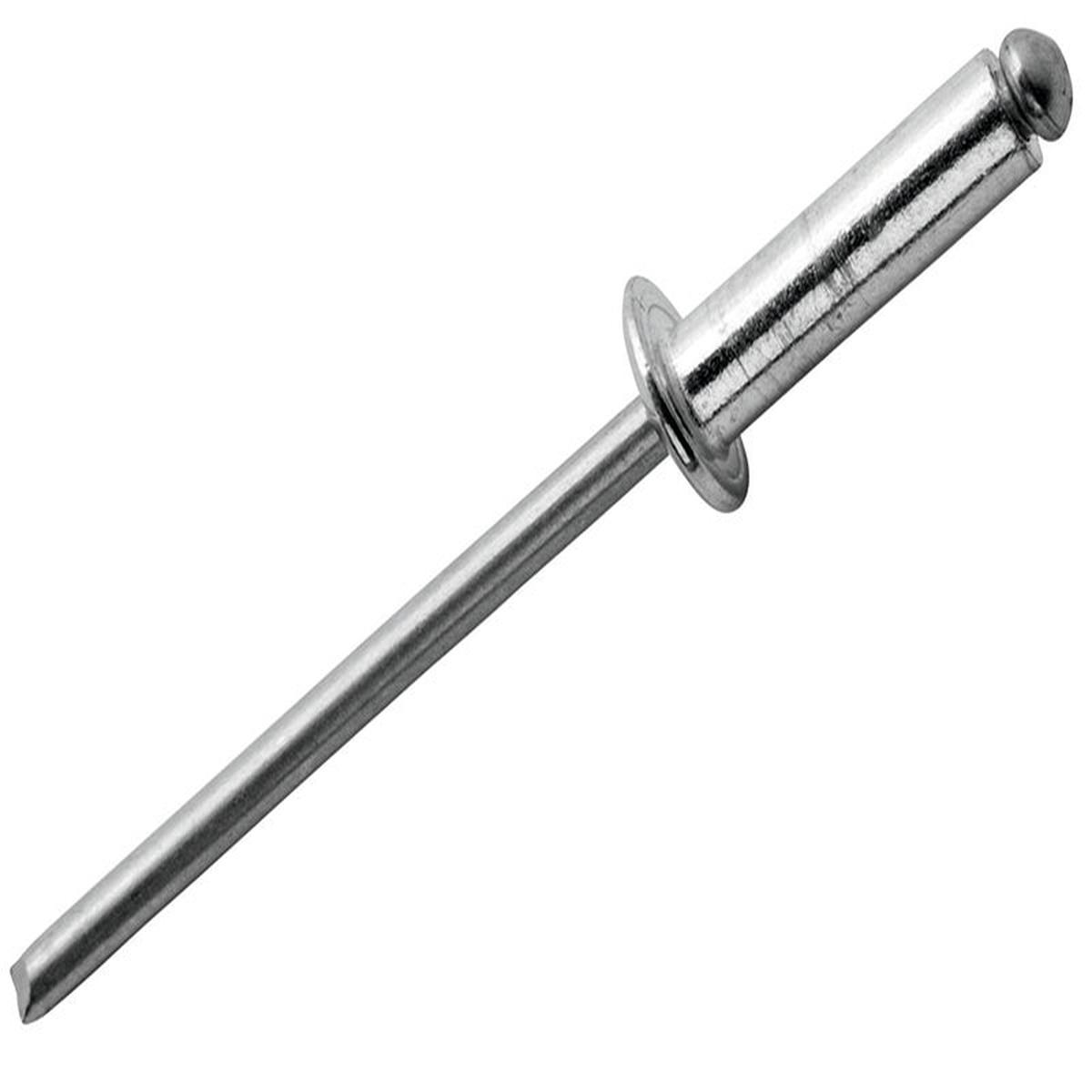 Rapid  Standard Aluminium Rivets 4.8 x 16mm Bag of 100