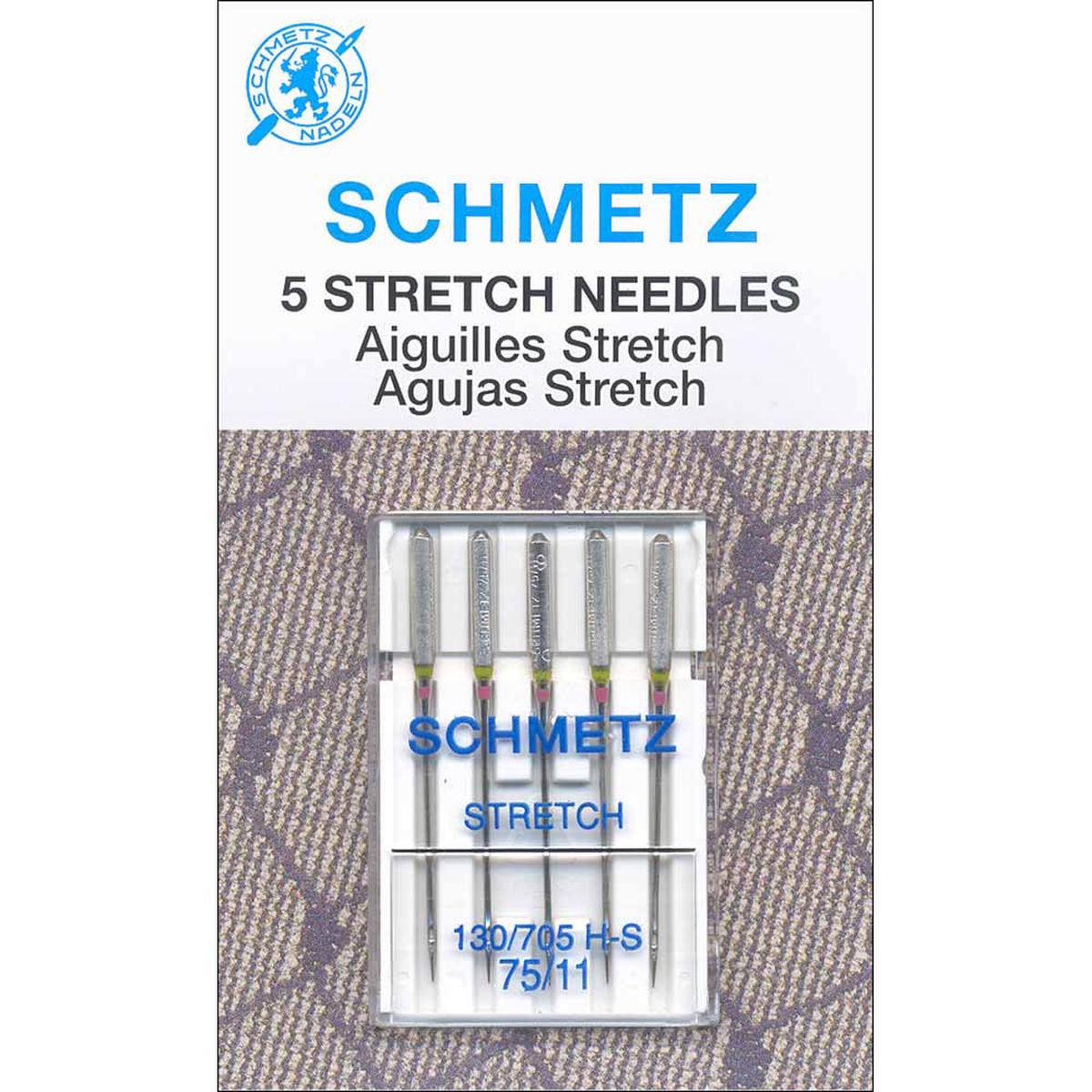 SCHMETZ Stretch Domestic Sewing Machine Needles - 75/11