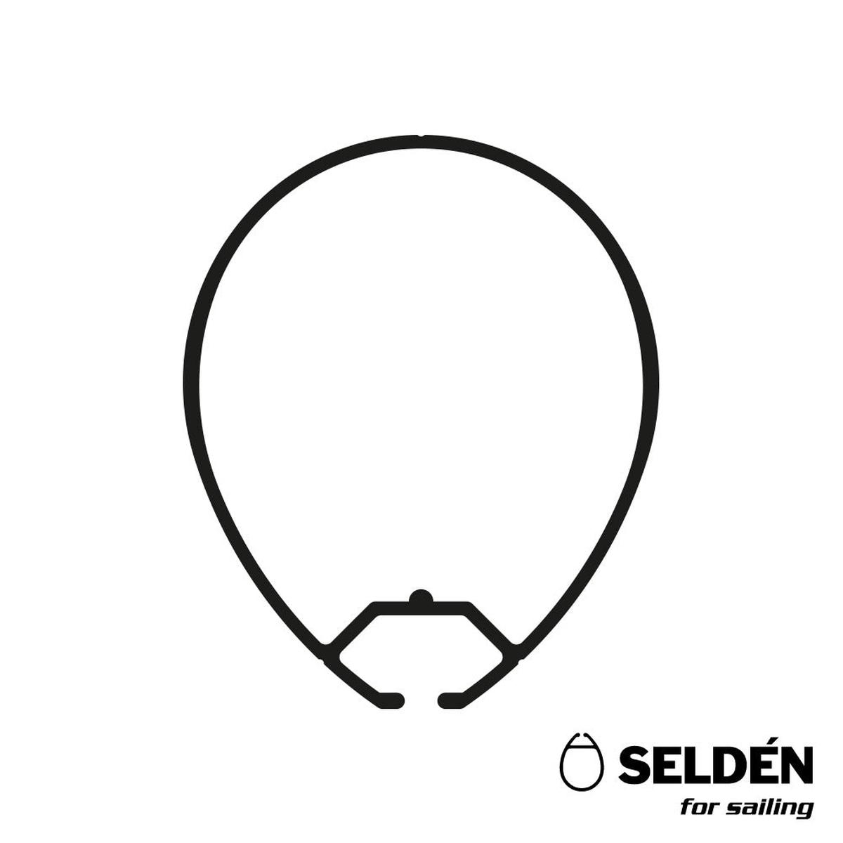 Selden D14-C069-0711 Scorpion Cumulus Mast - Ex. Rigging Pack - Black Finish
