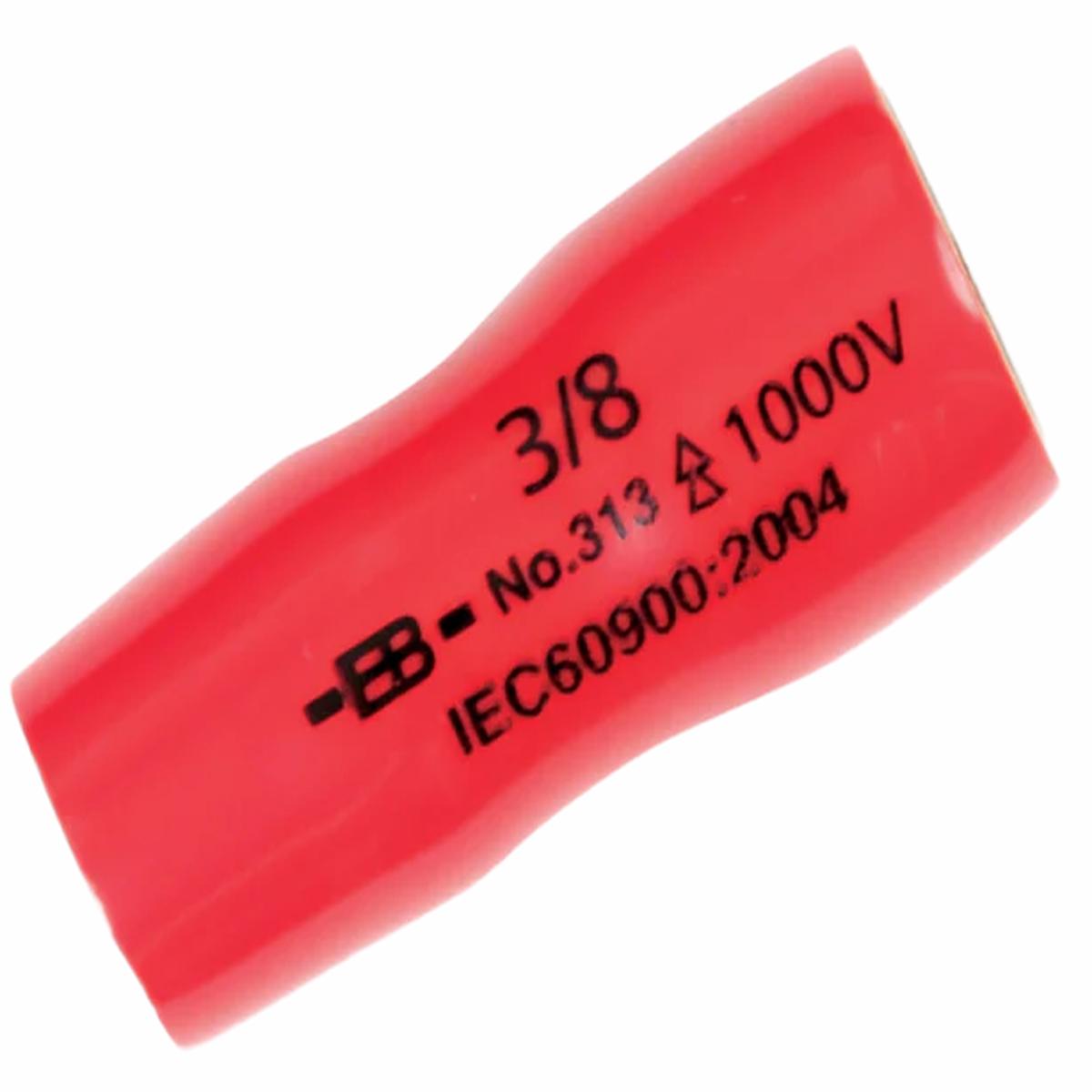 SOCKET 3/8" DRIVE, 10MM INSULATED