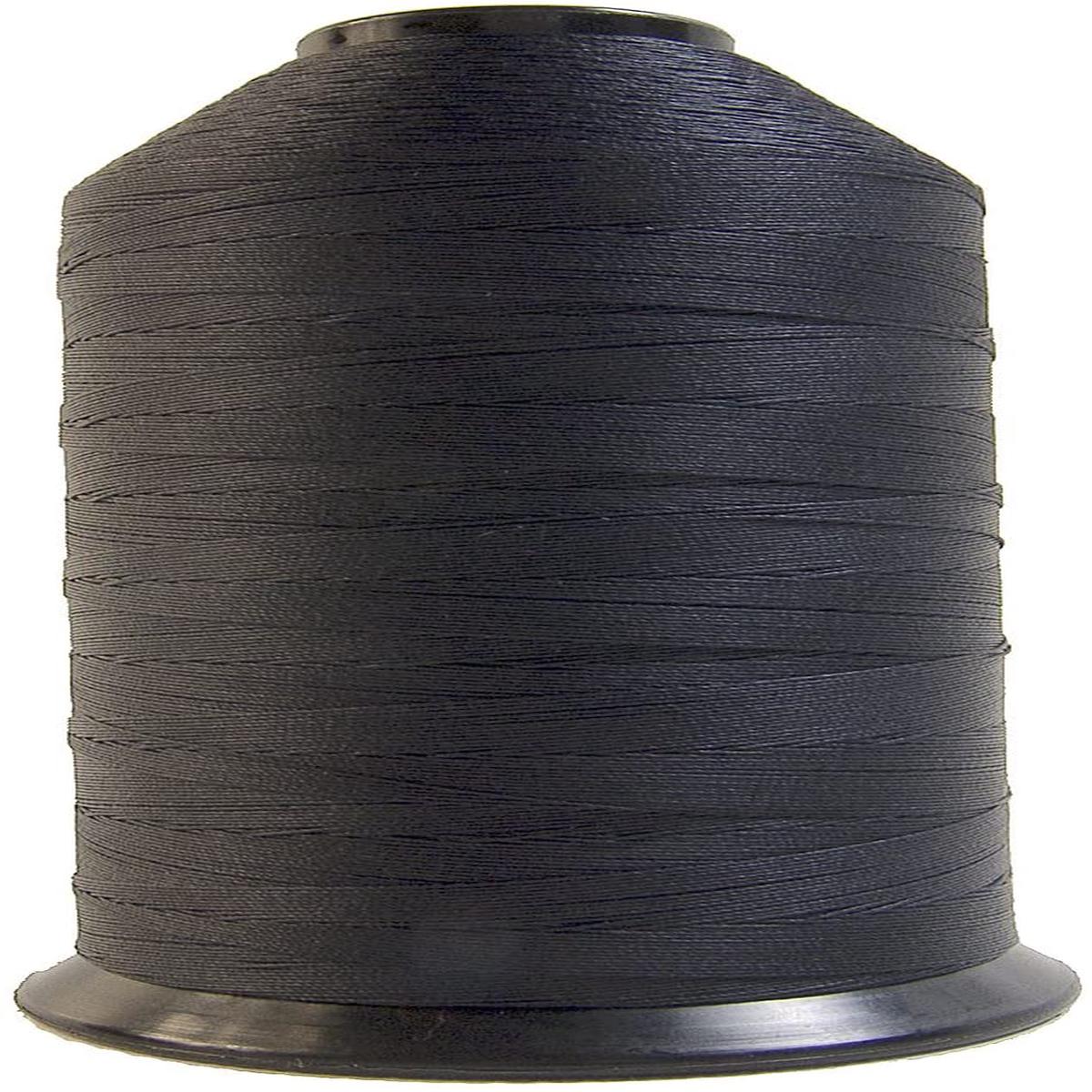 SUNSTOP Bonded Polyester Thread - Black, White Tex 90 - Black (2100 yard spool)