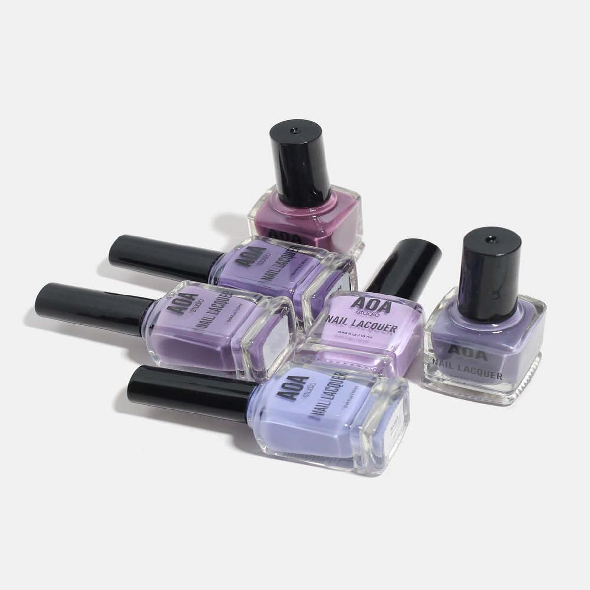 AOA Nail Lacquer Purples