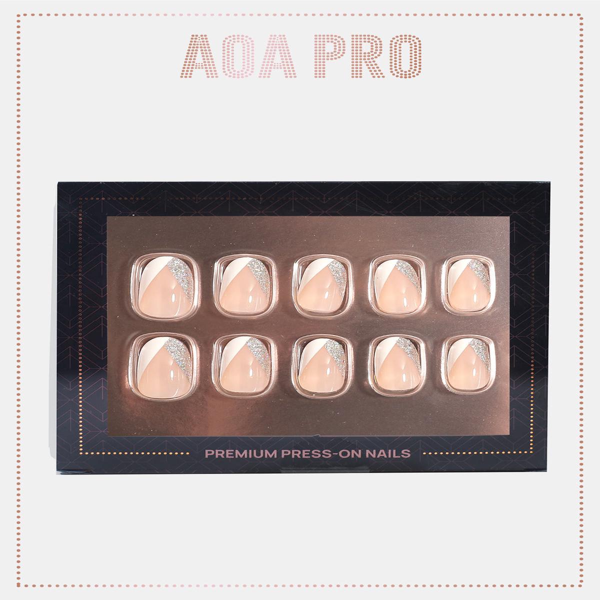 AOA Pro Press-On Nails: Karat Queen