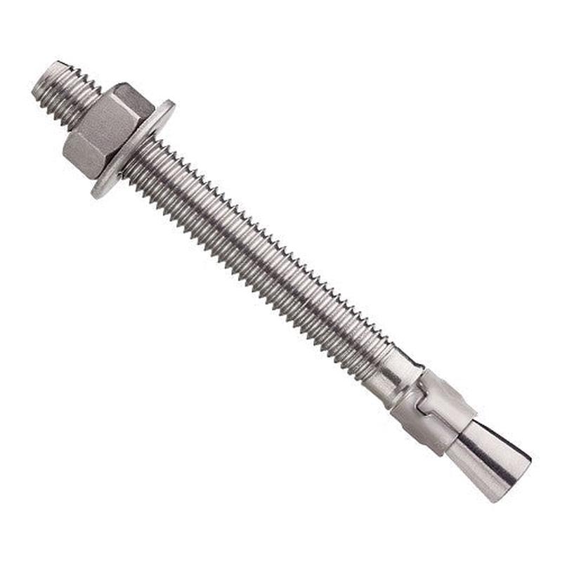 [100 PKG] Wedge Anchors 304 Stainless Steel 1/4 X 3-1/4