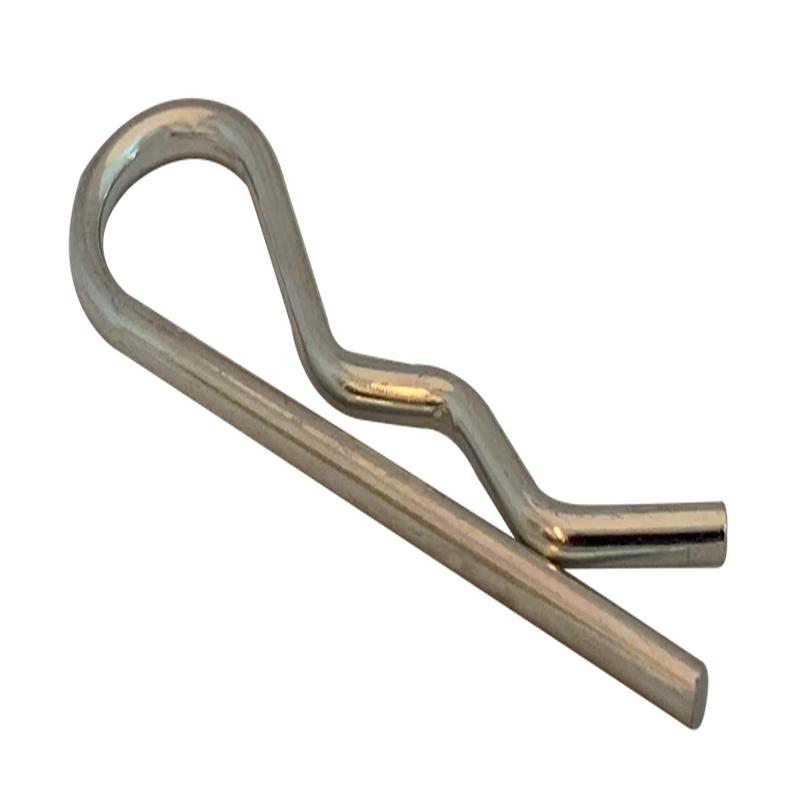 [500 BULK] Steel Zinc Plated Hitch Pin .177 Wire X 3-1/4