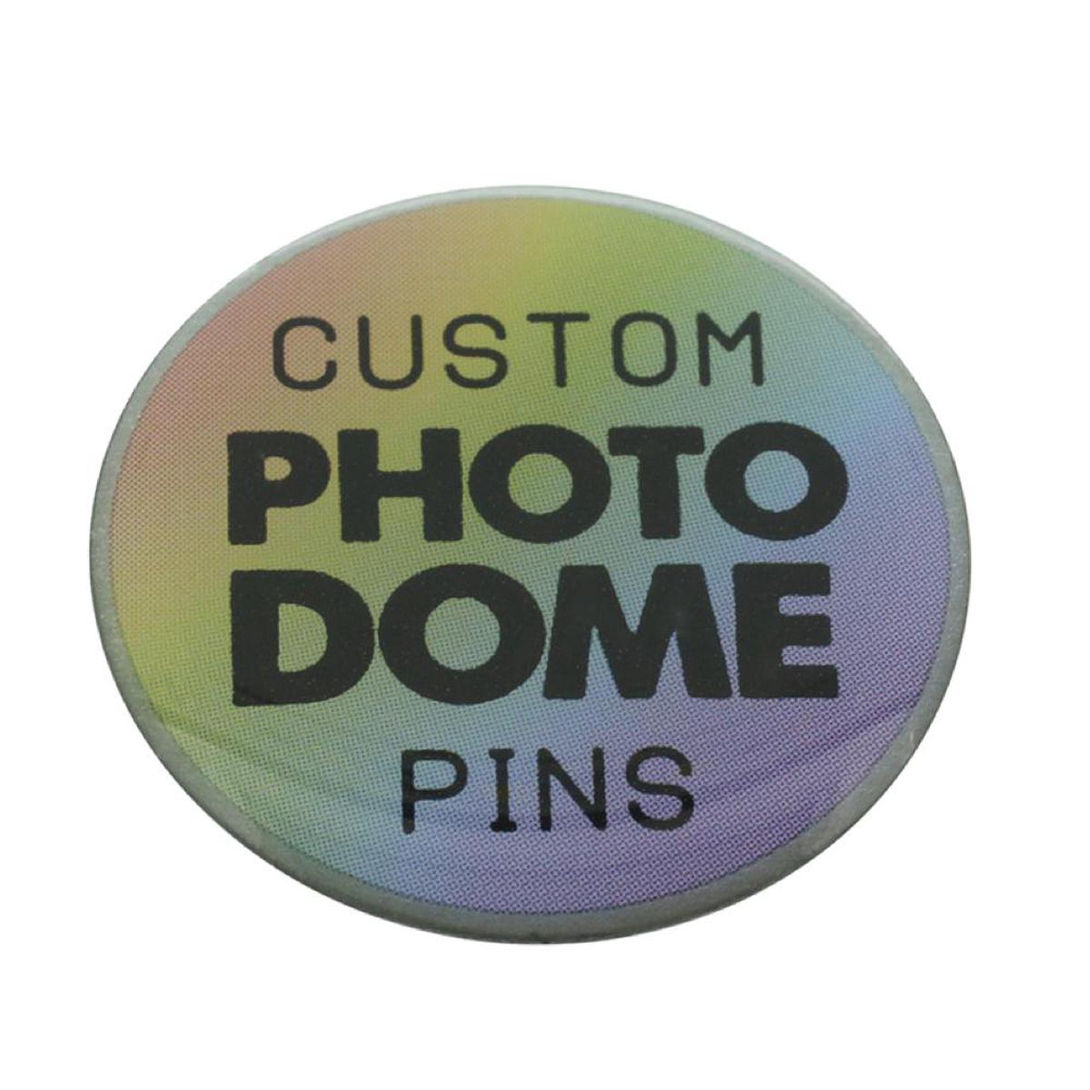 Custom Pins - Photodome | .75 inch | PVC