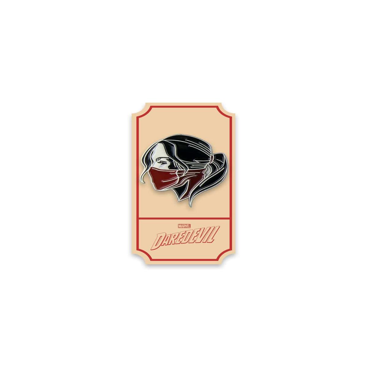 Daredevil  Elektra Enamel Pin