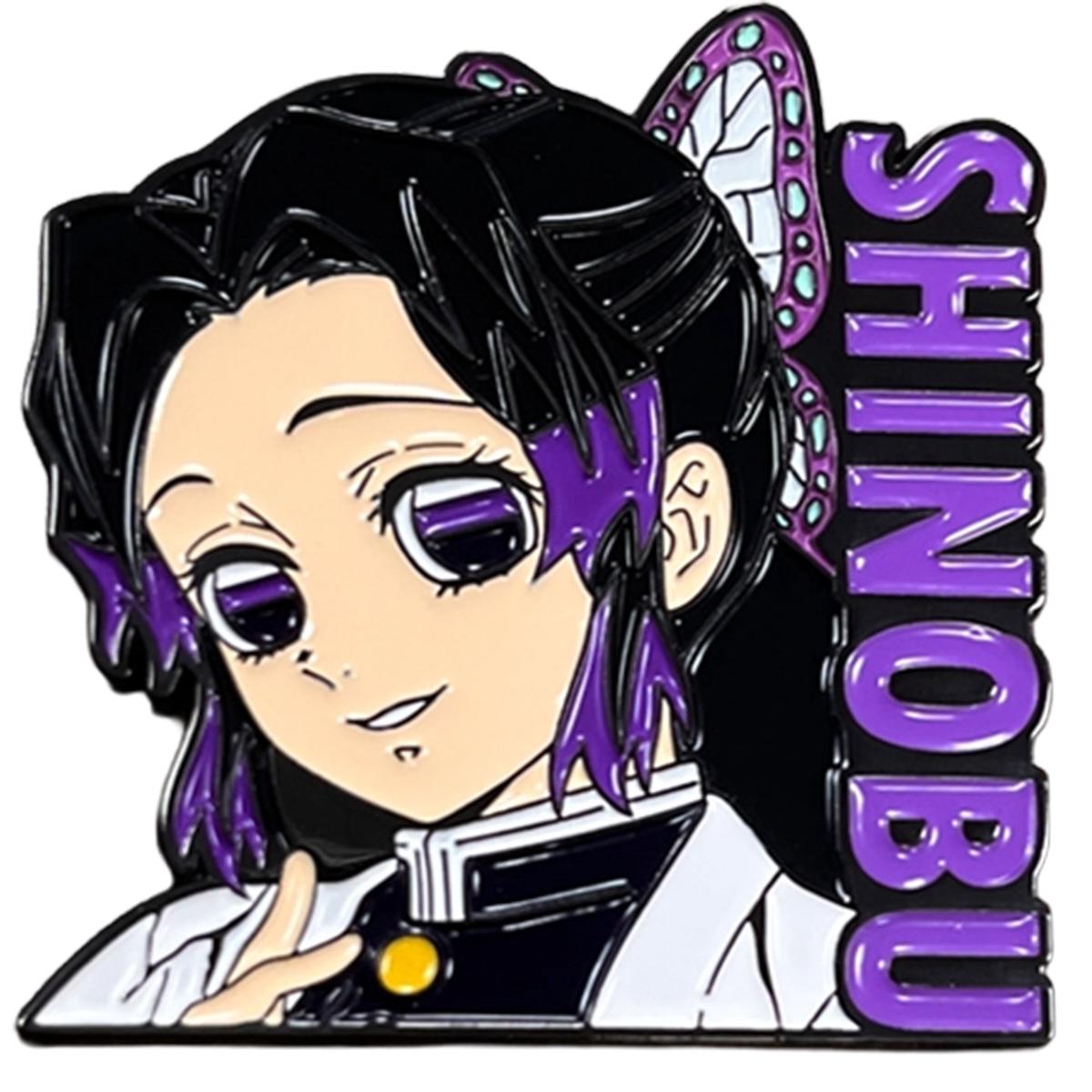 Demon Slayer - Shinobu Kocho Portrait Pinsart Pin