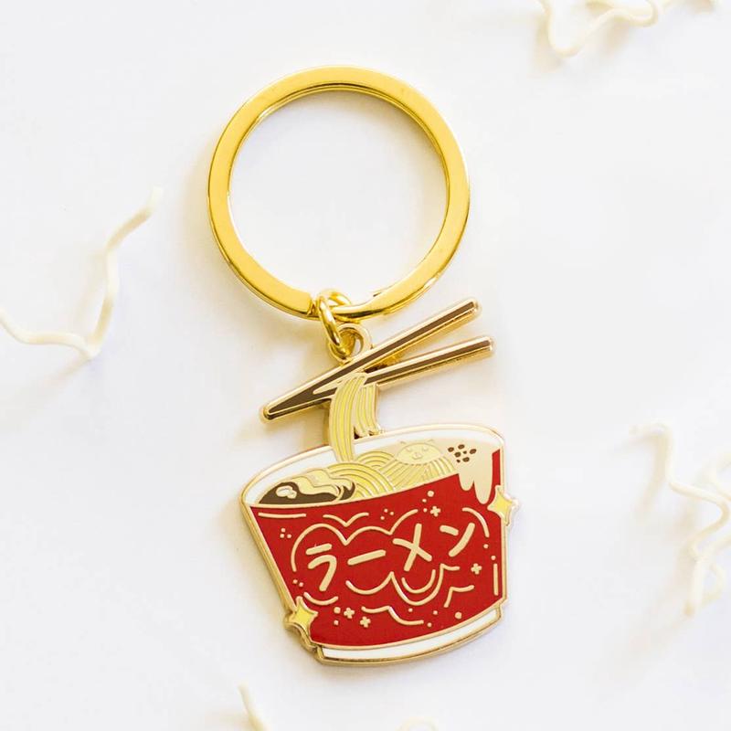 Instant Ramen Keychain