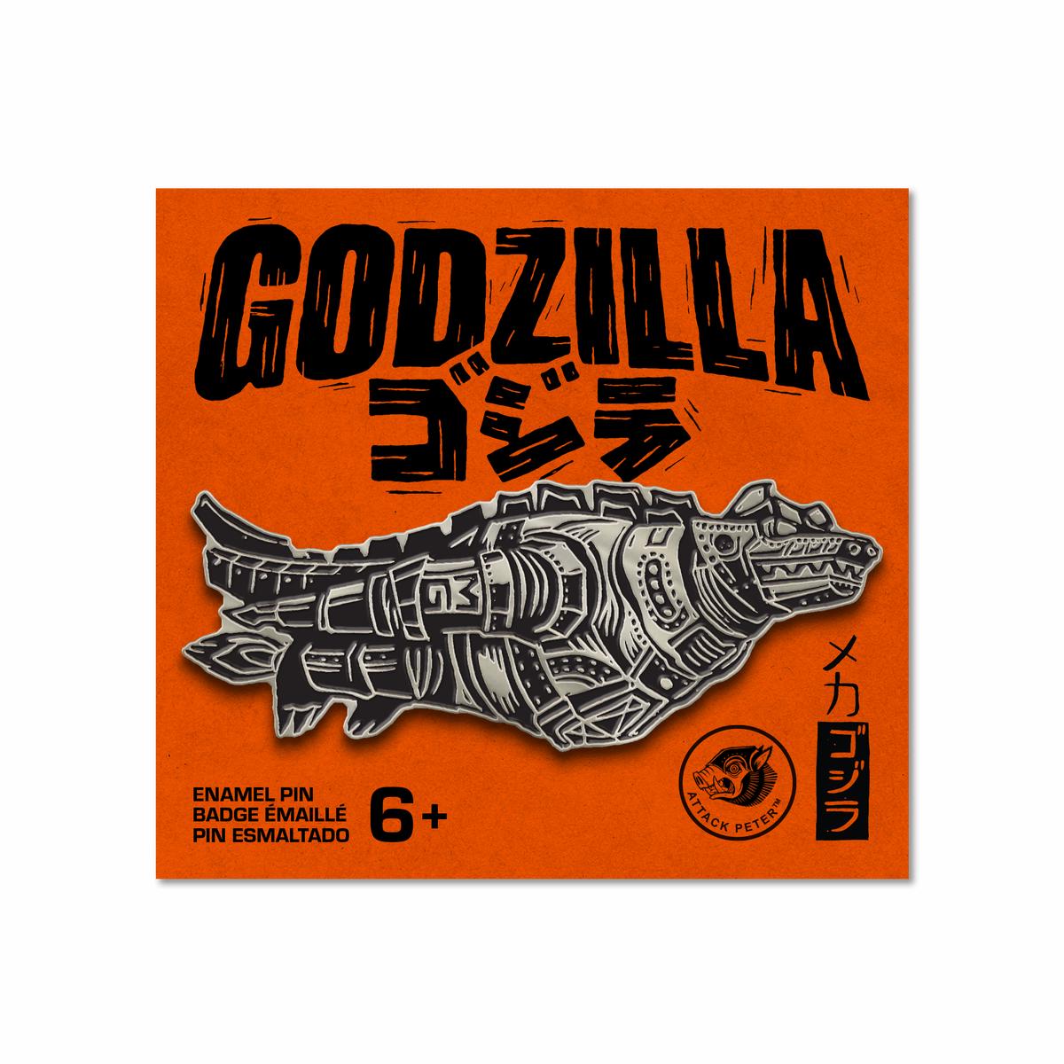 Mechagodzilla Enamel Pin