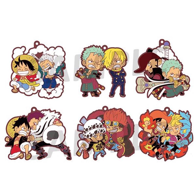 Megahouse Rubber Mascot Buddy Colle One Piece Blind Box
