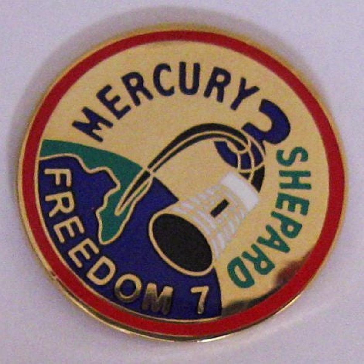 Mercury 3 Mission Lapel Pin
