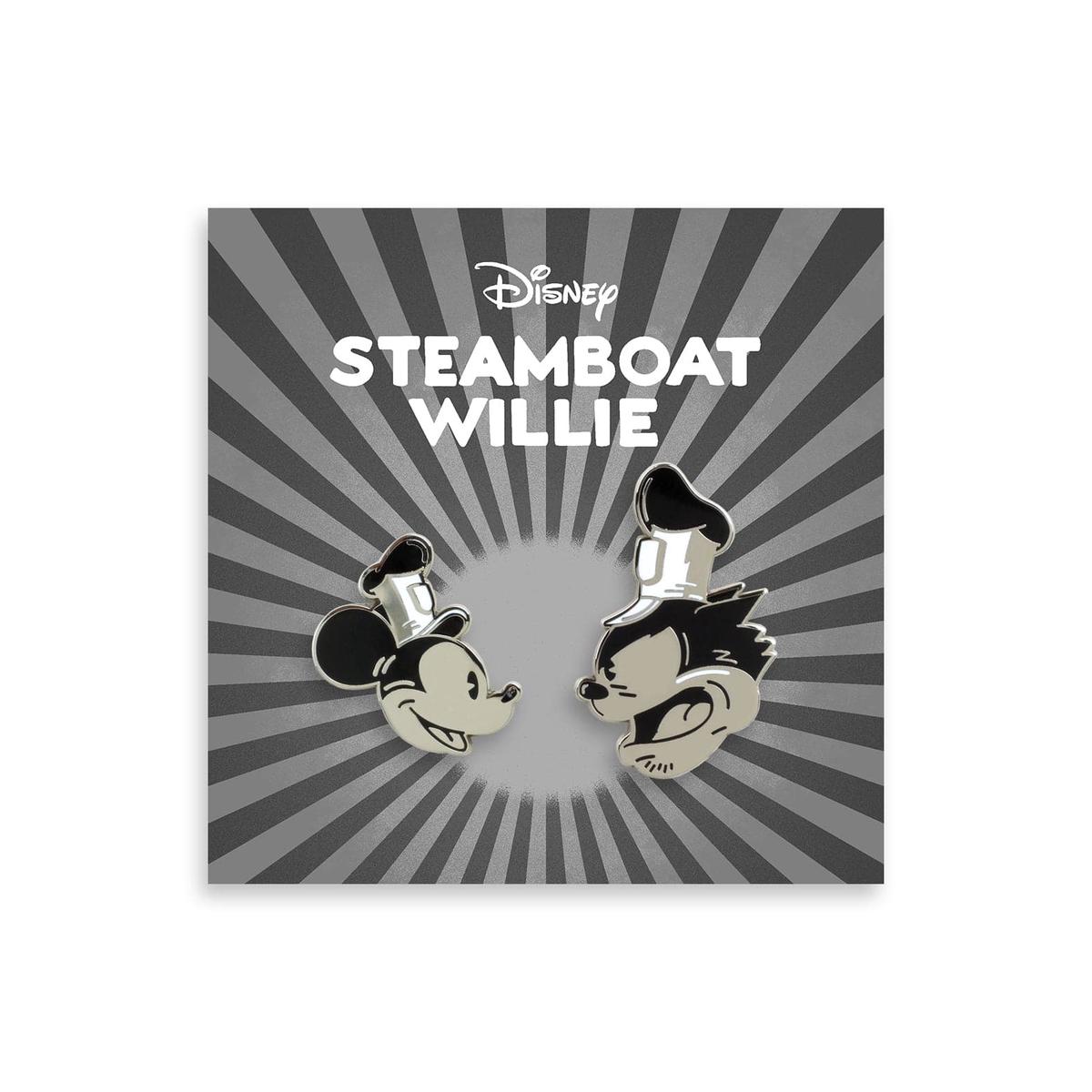 Mickey Mouse  Steamboat Willie 2-Pin Set