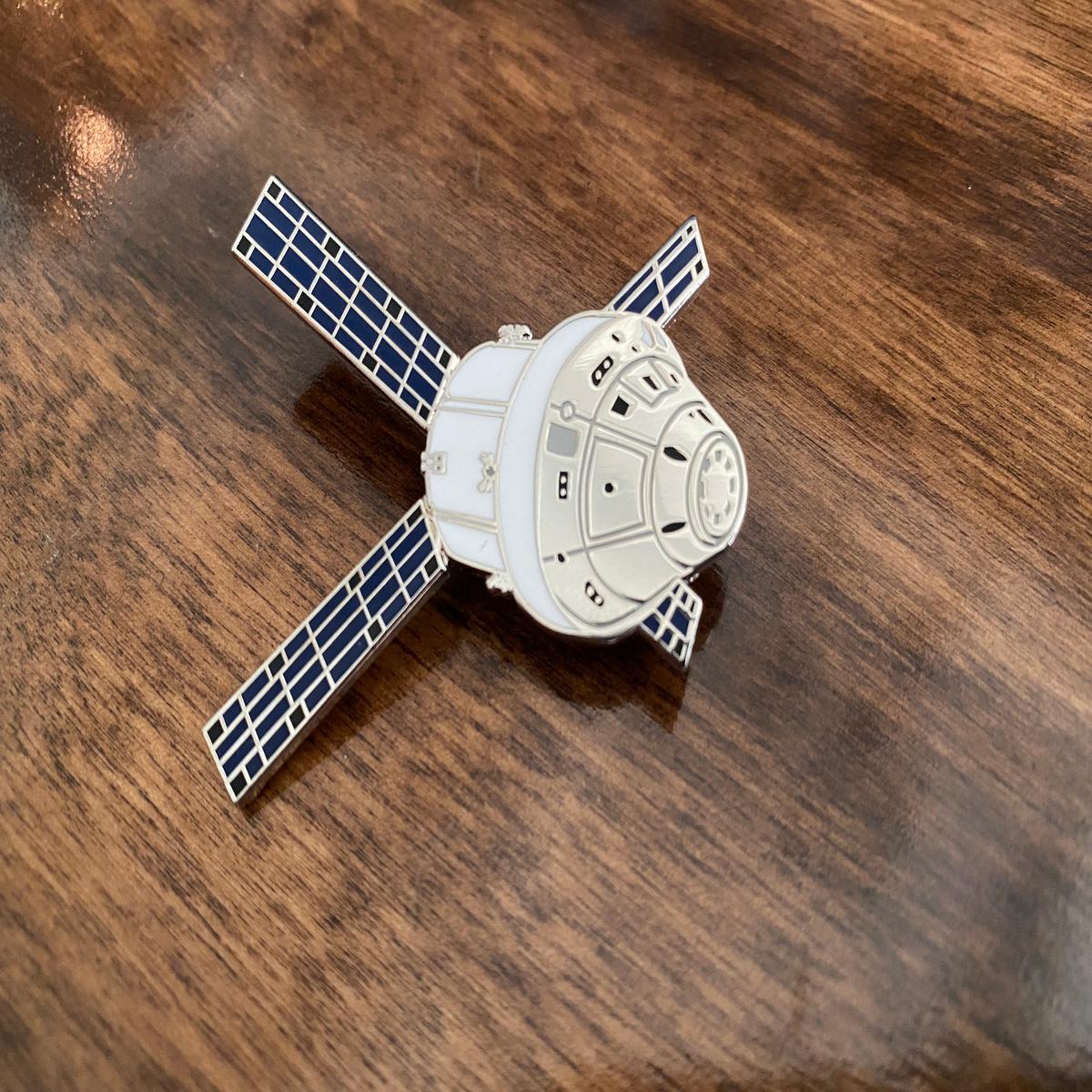 Orion Capsule and Service Module Pin