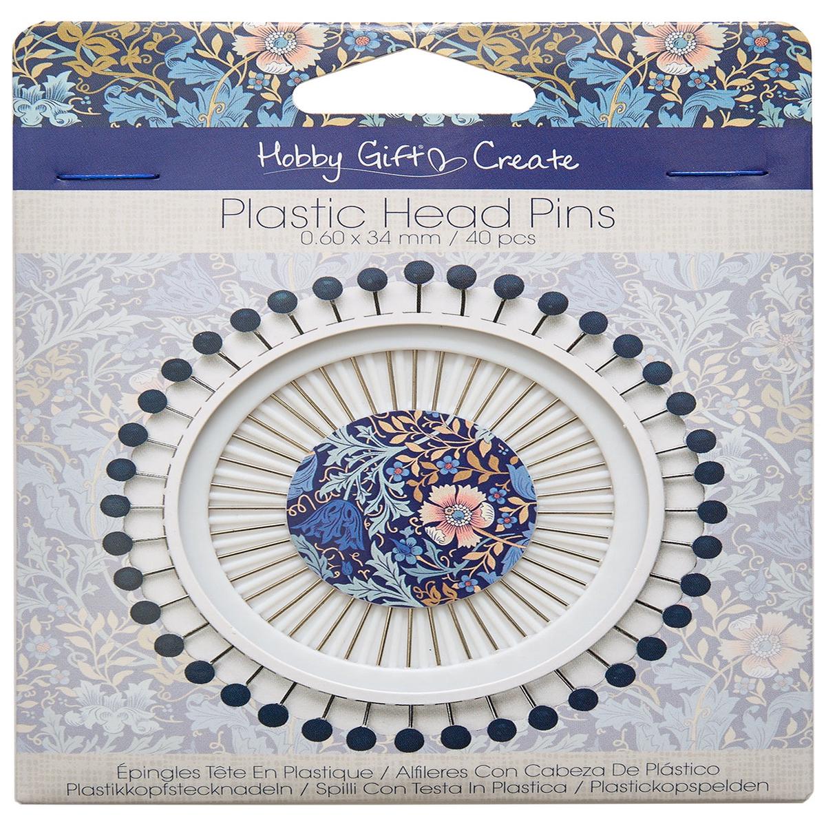 Plastic Headed Pins on Wheel, Floral Arts and Crafts