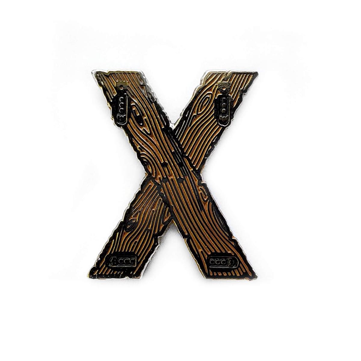 Saint Andrews Cross Pin