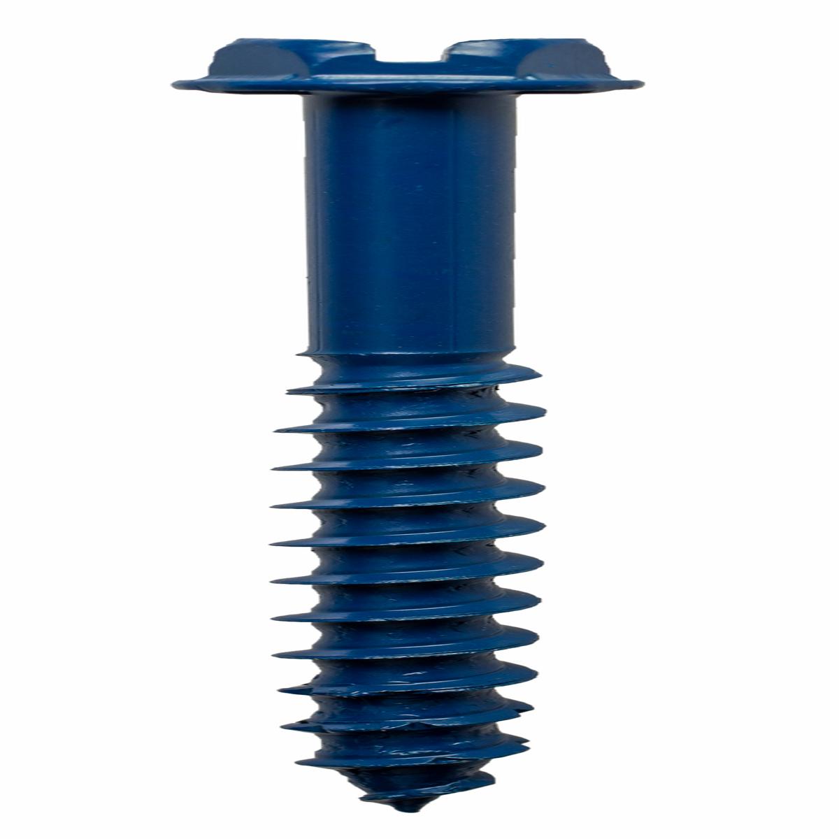 Simpson TNT25234HC25 Titen Turbo 1/4 in. x 2-3/4 in. Hex-Head Concrete and Masonry Screw, Blue