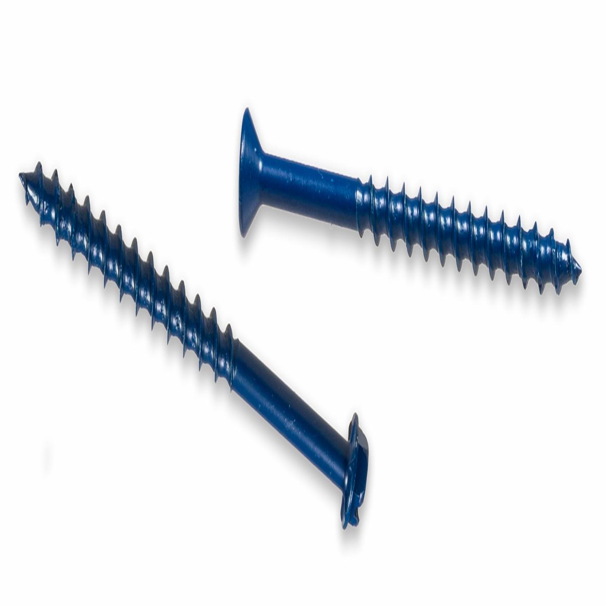 Simpson TNT25500H Titen Turbo 1/4 in. x 5 in. Hex-Head Concrete and Masonry Screw, Blue