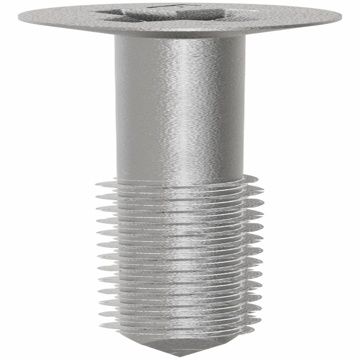 Simpson TTN25400PFSS Titen 1/4 in. x 4 in. Phillips Flat-Head Stainless-Steel Concrete and Masonry Screw